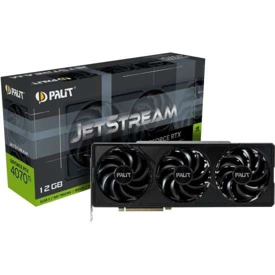 Видеокарта Palit GeForce RTX 4070 Ti JetStream (по Озон карте)