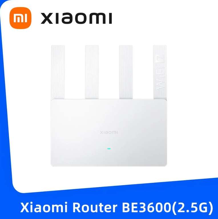 Роутер Xiaomi Wi-Fi Router BE3600 (из-за рубежа)
