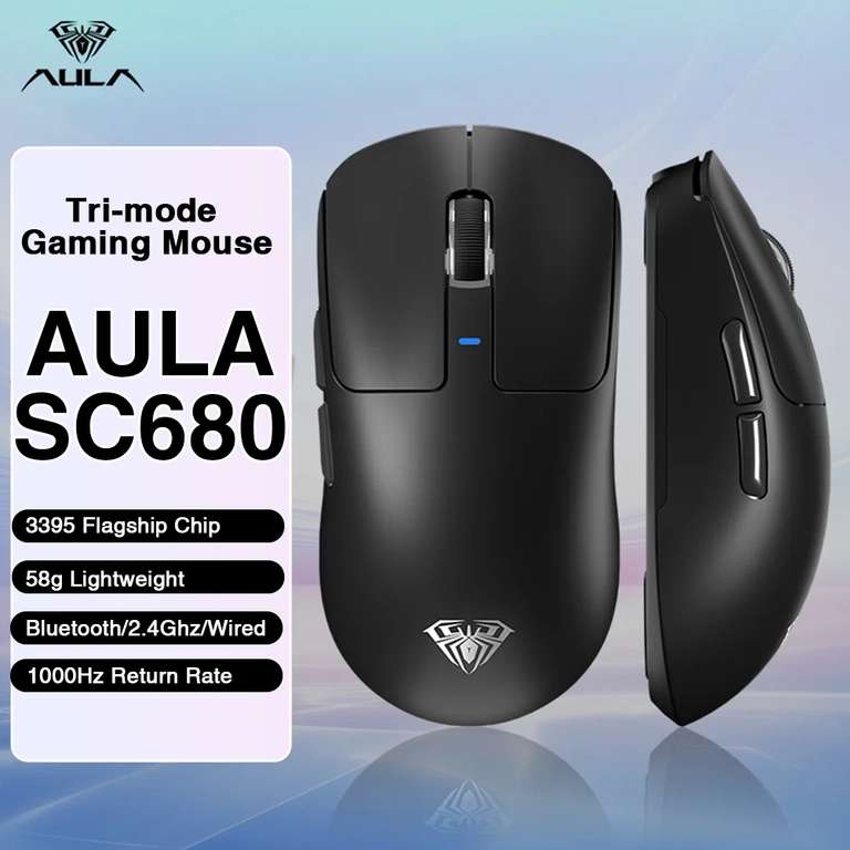 Мышь AULA SC680