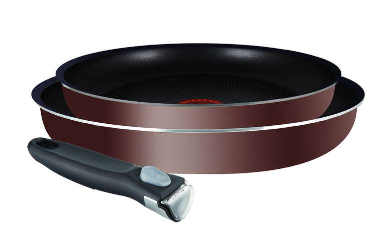 Набор сковород Tefal Ingenio Brownie 24см + 28см + ручка