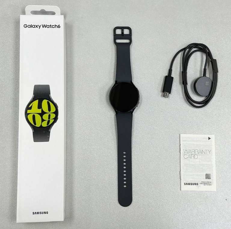 Смарт-часы Samsung Galaxy Watch 6 44мм R940 Версия Bluetooth 5.3 '' Super AMOLED GPS NFC WiFi Часы, 44mm (по озон карте, из-за рубежа)