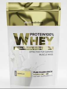 Протеин aTech nutrition Whey Protein 100% Special Series (ваниль), 900г
