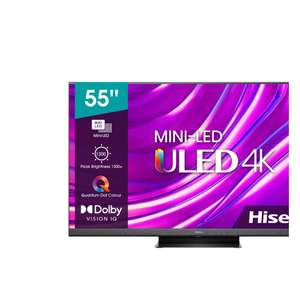 4K Телевизор Hisense 55U8HQ, 55"(140 см), Mini-led, Smart TV (покупка на свой страх и риск)