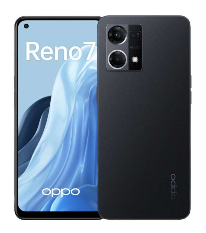 Смартфон OPPO Reno7, 8+128 Гб (черный, оранжевый)