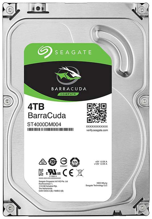 Жесткий диск Seagate BarraCuda 4ТБ ST4000DM004