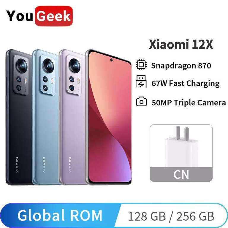 Смартфон Xiaomi 12X 8/128Гб Global Rom