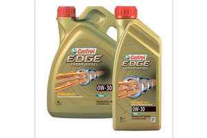 Моторное масло CASTROL EDGE TURBO DIESEL 0W-30 синтетическое, 5 л