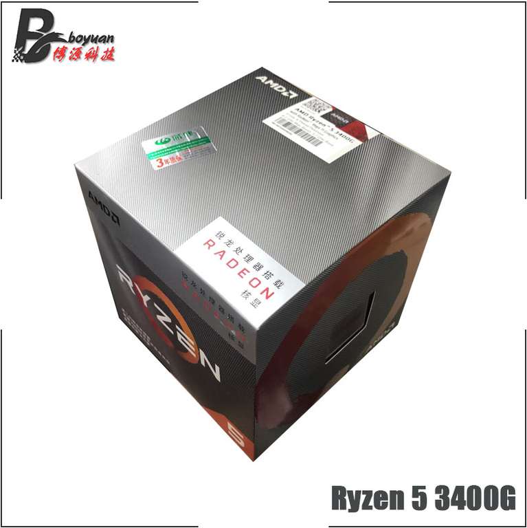 Процессор RYZEN 5 3400G (BOX)
