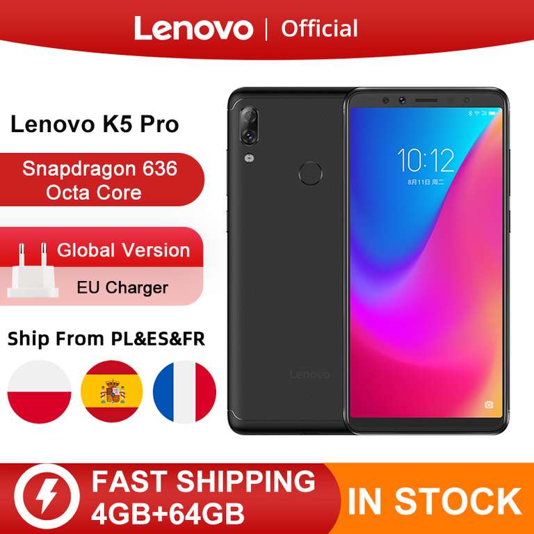 Смартфон Lenovo K5 Pro 4 Гб 64 Гб