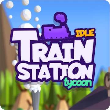 Idle Train Station Tycoon: Money Cliker Inc.