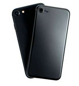 Чехол силиконовый MY GADGET Store чёрный непрозрачный для Iphone 6+