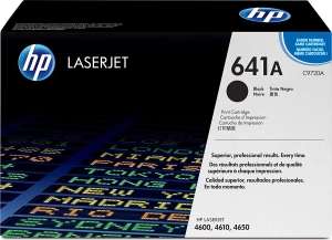 Тонер-картридж HP 641A (C9720A), черный, для лазерного принтера