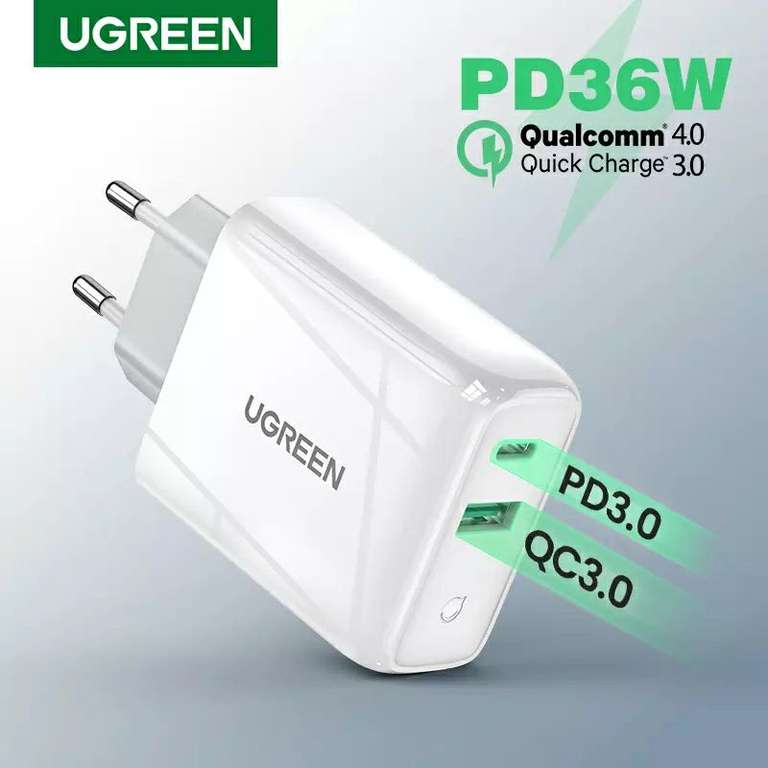 Зарядное устройство Ugreen PD+QC36W