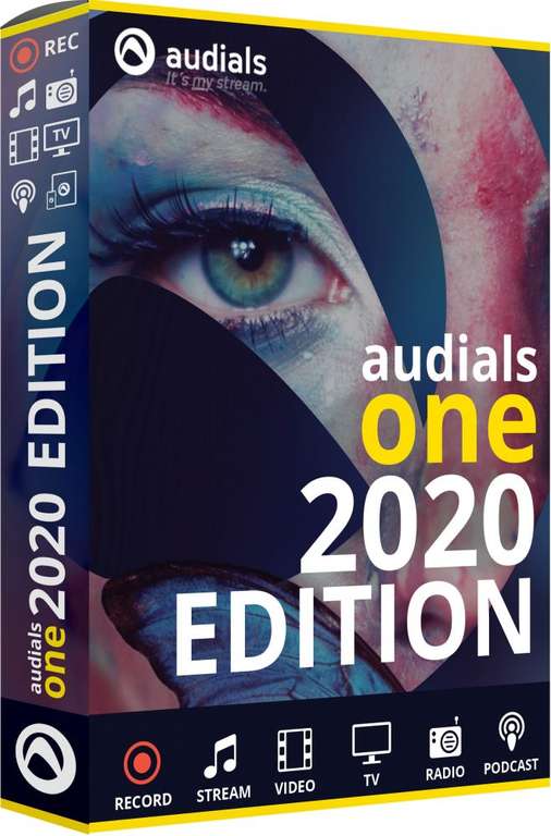 [Windows] Audials One 2020 Edition БЕСПЛАТНО (воспроизведение и запись с любых аудиосервисов)