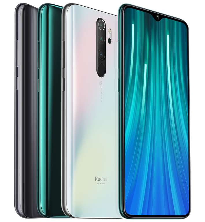 Смартфон Xiaomi Redmi Note 8 Pro 6+128GB (Mineral Grey/Ocean Blue/Forest Green/Pearl White)