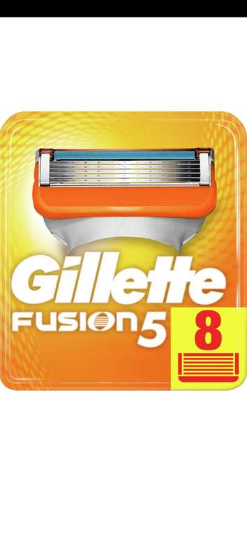 Gillette Сменные Кассеты Fusion5 8шт