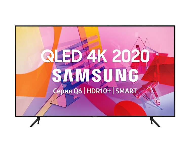 Телевизор Samsung QE55Q60TAUXRU 55", UHD, Smart TV, Wi-Fi, DVB-T2/C/S2