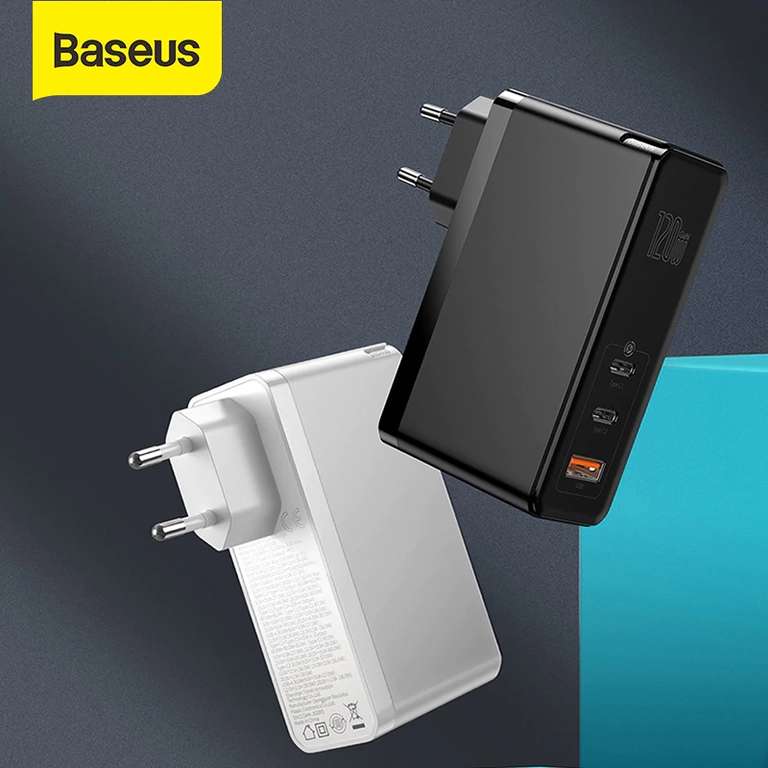 Зарядное устройство Baseus GaN 120Вт