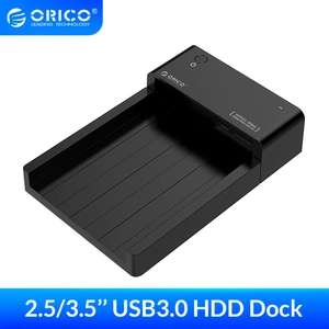 Бокс USB 3.0 для 3.5" HDD ORICO 6518US3-BK