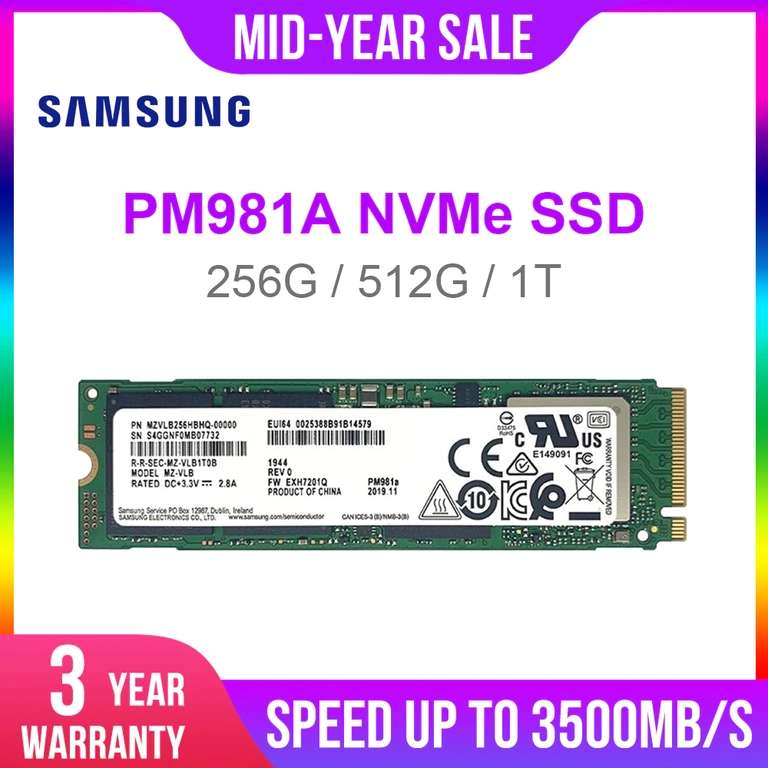SSD Samsung 970 Evo Plus (OEM-версия) 512 ГБ