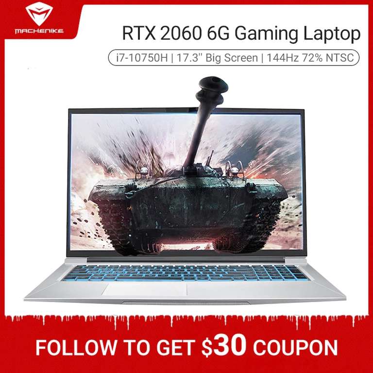 Игровой ноутбук на RTX2060 - Machenike T90-PLus