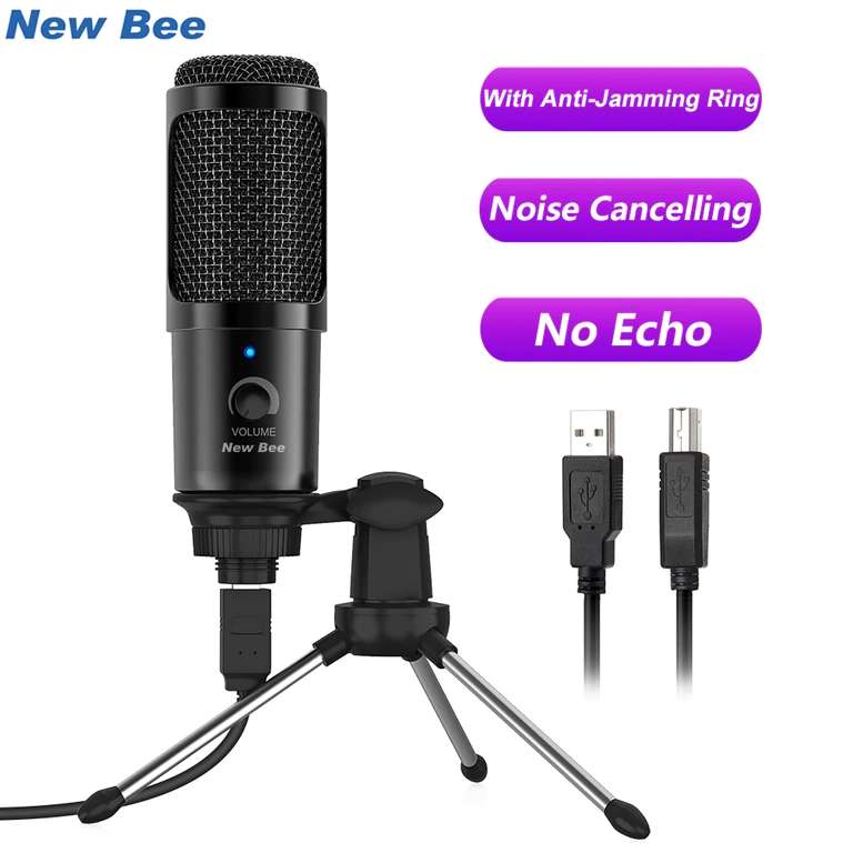 Конденсаторный USB-микрофон New Bee NB-DM18