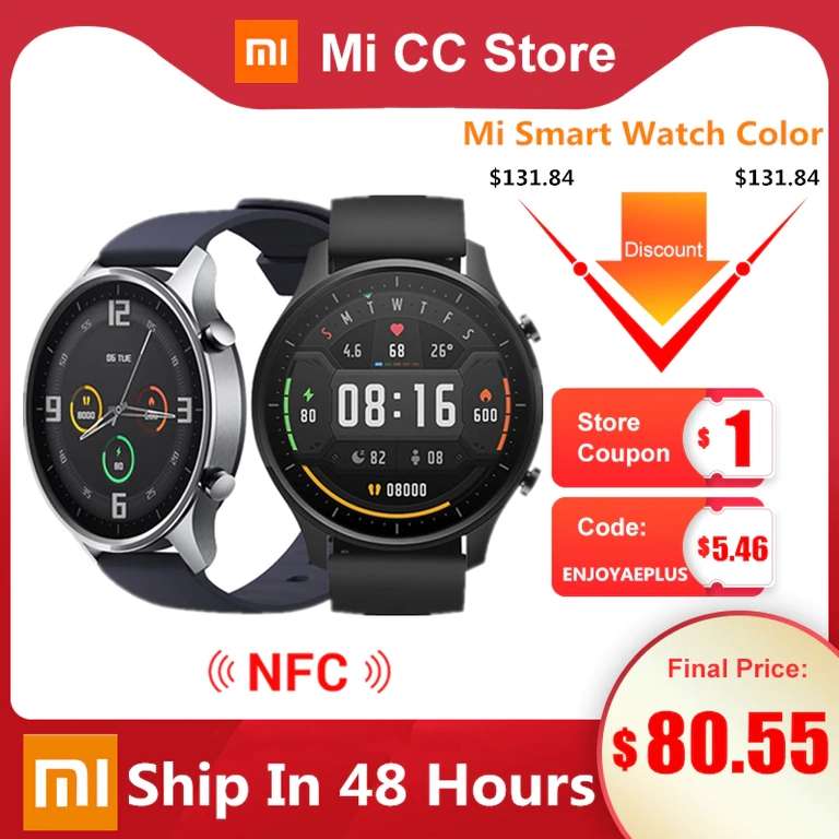 Смарт-часы Xiaomi Mi Watch Color
