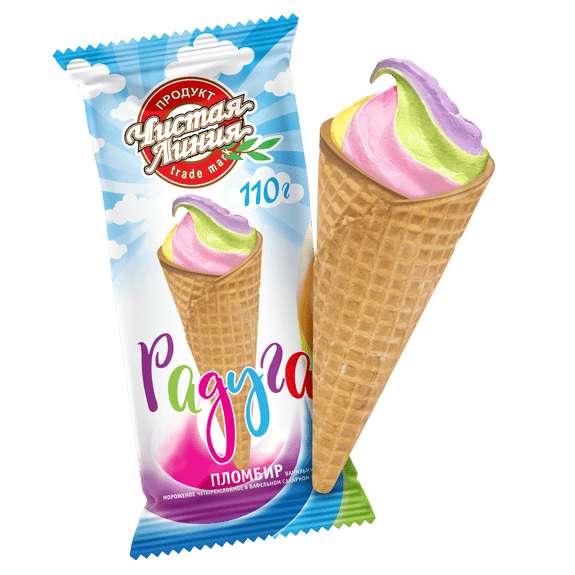 Мороженое Радуга, 110г