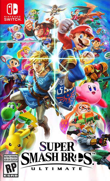 [Nintendo Switch] Super Smash Bros. Ultimate (цена зависит от города)