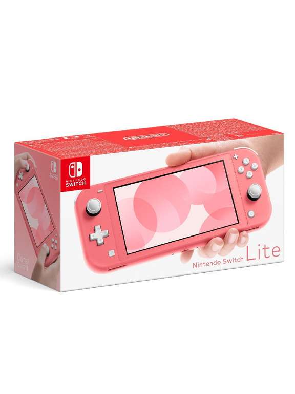 Игровая консоль Nintendo Switch Lite (кораллово-розовый)