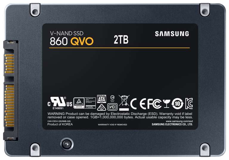 Диск SSD Samsung 860QVO 2Tb