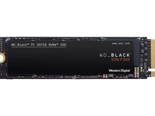 Western Digital WD BLACK SN750 NVMe M.2 2280 1TB