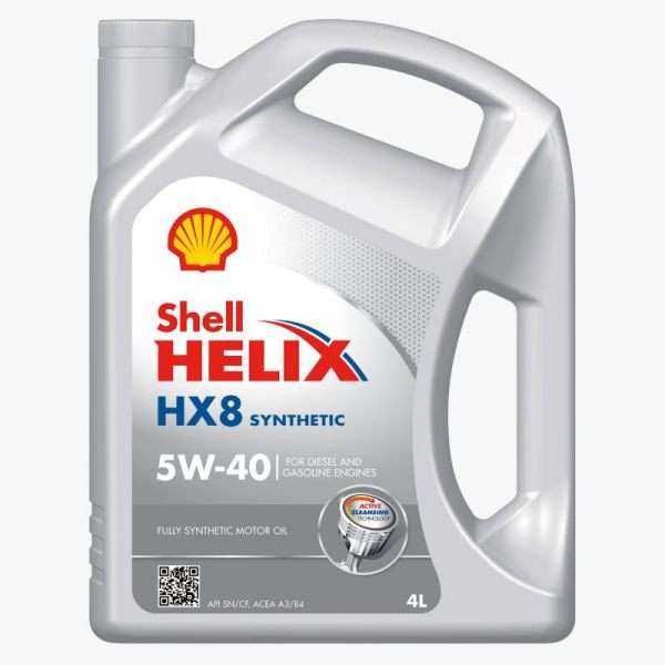 [Самара] Масло моторное Shell HELIX HX8 синтетическое 5w40 4л