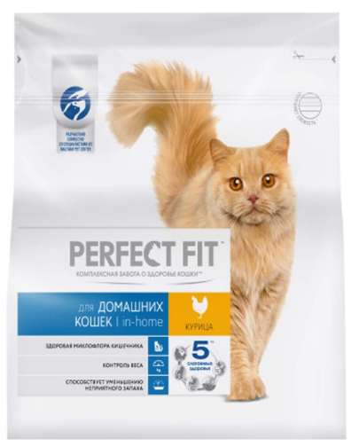[Мск] Корм для кошек Perfect Fit с курицей 1,2 кг
