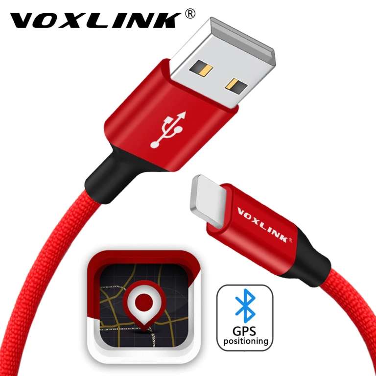 Lightning GPS трекер USB-кабель