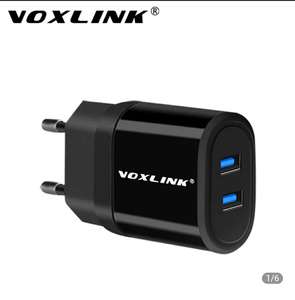 Voxlink Зарядка для гаджетов 2 usb порта