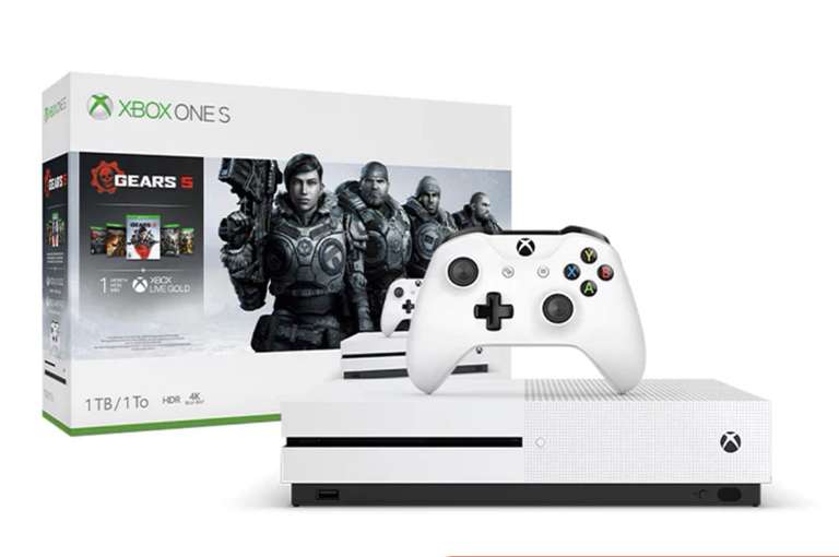 Xbox one S 1TB Gears Bundle + рассрочка