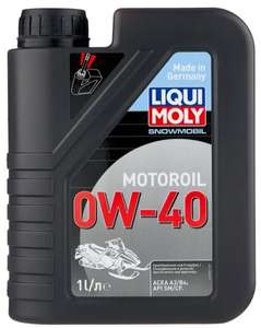 Синтетическое моторное масло для снегоходов Snowmobil Motoroil 0W-40, 1 л.