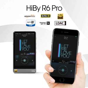 Hi-Fi плеер HiBy R6Pro из нержавеющей стали