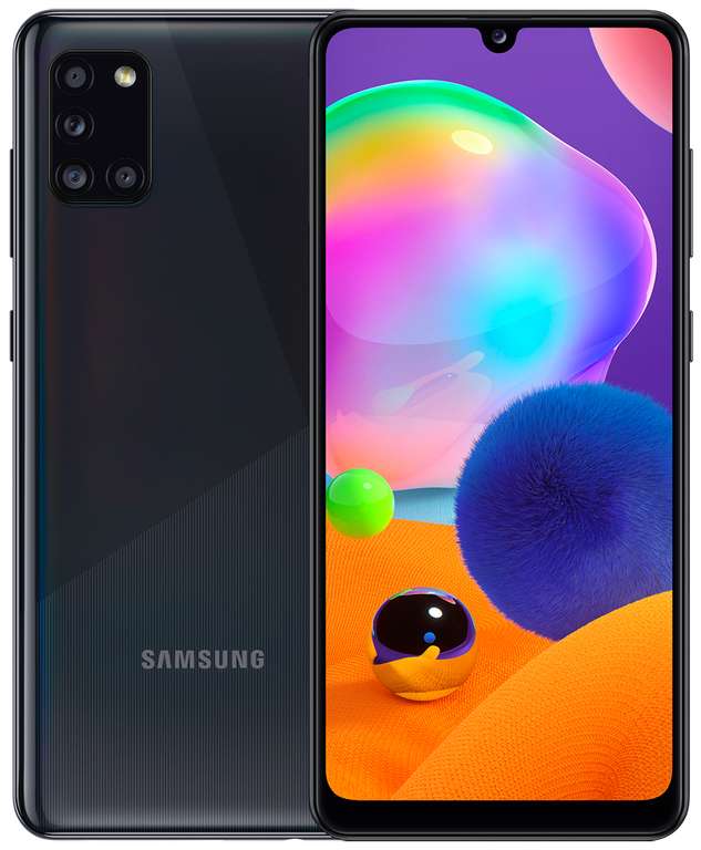 Смартфон Samsung Galaxy A31 и A41 за 12090₽ (при покупке аксессуара)