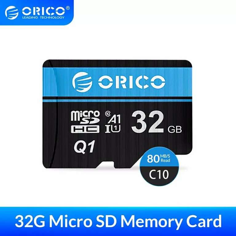 Карта памяти Orico 32Gb microSD
