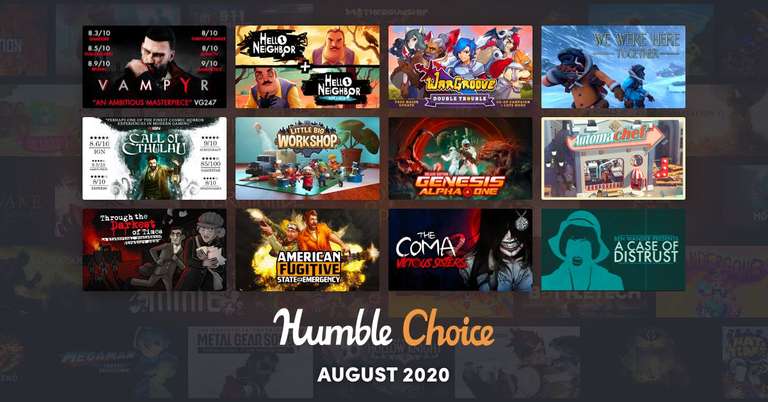 [PC] Humble Bundle Choice на 3 месяца