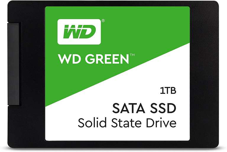 SSD накопитель WD Green WDS100T2G0A 1ТБ, 2.5", SATA III