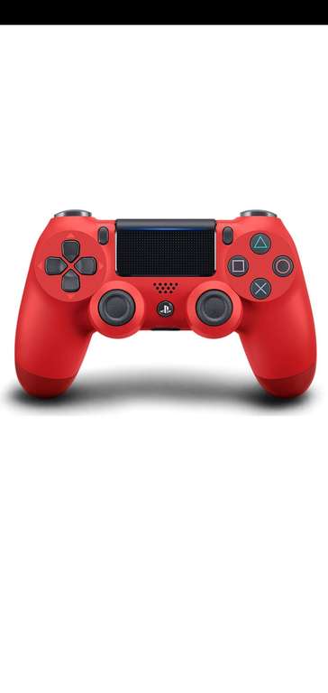 PS4 Джойстик беспроводной Playstation Dualshock V2 магма красный