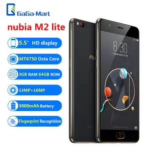 Cмартфон 5.5‘’ ZTE nubia M2 lite 4G  MT6750 3GB+64GB 13MP+16MP 3000mAh