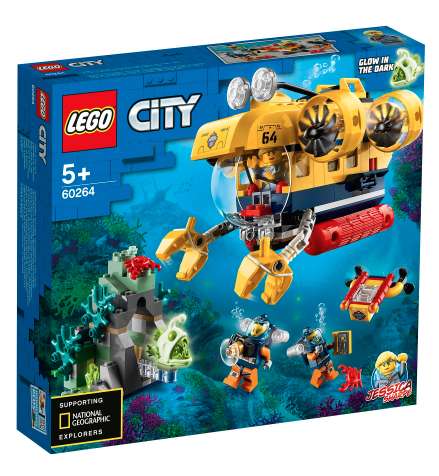 Распродажа LEGO на Tmall (напр. LEGO City Oceans 60264 Океан: исследовательская подводная лодка)