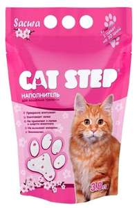 Впитывающий наполнитель Cat Step Sacura 3,8 л