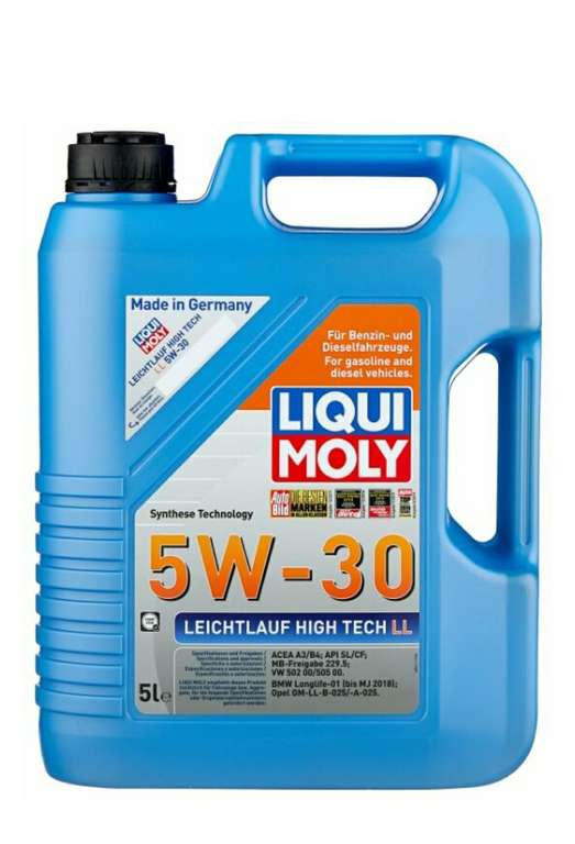 Моторное масло LIQUI MOLY Leichtlauf High Tech LL 5W-30 1 л
