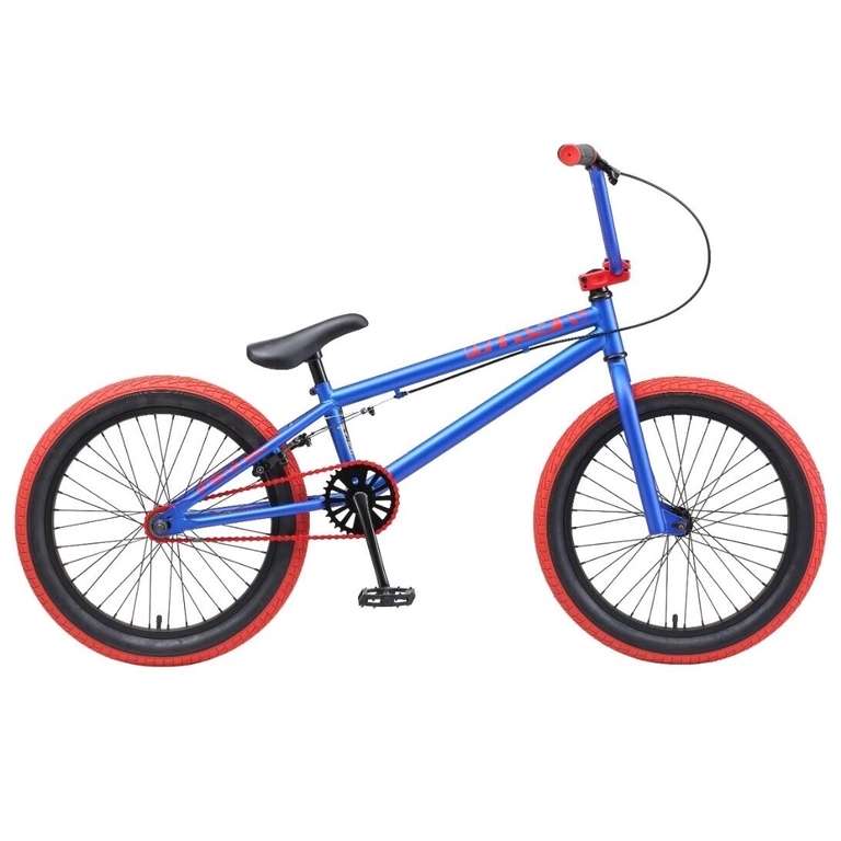 Велосипед BMX Tech Team Mack 20" 2020 синий металлик