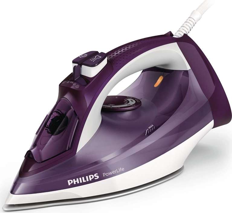 Утюг Philips GC2995/30 PowerLife, White Purple